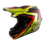 Troy Lee Designs GP Pro MIPS Slides Helmet - Black - Yellow - Red