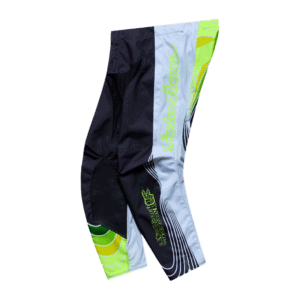 Troy Lee Designs GP Pro Stagger Bottoms - Gunmetal - Yellow