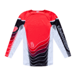 Troy Lee Designs GP Pro Stagger Jersey - Black - Red - Back