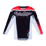 Troy Lee Designs GP Pro Stagger Jersey - Black - Red - Front