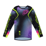 Troy Lee Designs SE Pro Wander Jersey - Black - Purple - Front