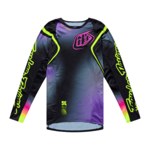 Troy Lee Designs SE Pro Wander Jersey - Black - Purple - Front