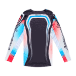 Troy Lee Designs SE Pro Wander Jersey - White - Gunmetal - Back