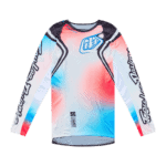 Troy Lee Designs SE Pro Wander Jersey - White - Gunmetal - Front