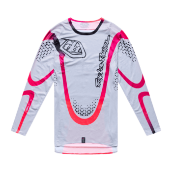 Troy Lee Designs SE Ultra Aura Jersey - Titanium - Front