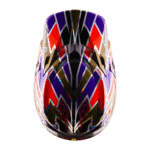 Troy Lee Designs SE5 Carbon Helmet with Mips Flush - Violet - Red - Black 03