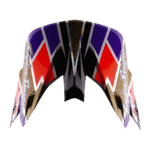 Troy Lee Designs SE5 Carbon Helmet with Mips Flush - Violet - Red - Black 05