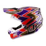 Troy Lee Designs SE5 Carbon Helmet with Mips Flush - Violet - Red - Black 06