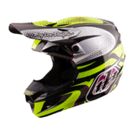 Troy Lee Designs SE5 Polycarbonate MIPS Aura Helmet - Yellow - Black - Grey